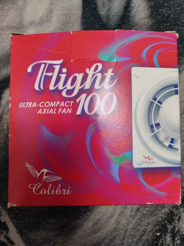 Осьовий вентилятор Flight 100