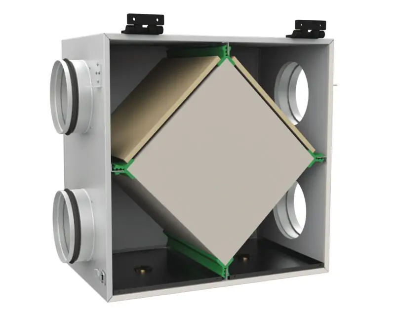 Пластинчастий рекуператор ПР 150 G-4